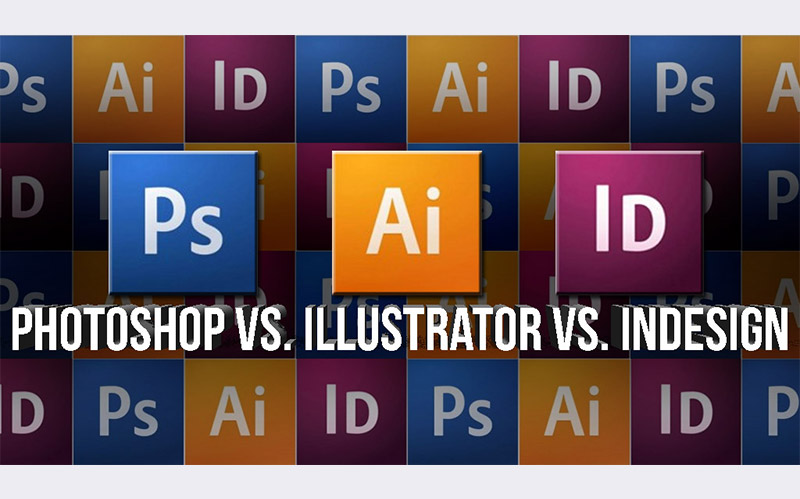 Photoshop vs. Illustrator vs. InDesign